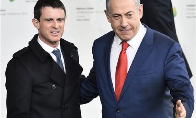 פגישת נתניהו וולס [צילום: לואי וונס/AP]