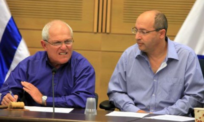 אבי ניסנקורן חיים כץ [צילום: פלאש 90]