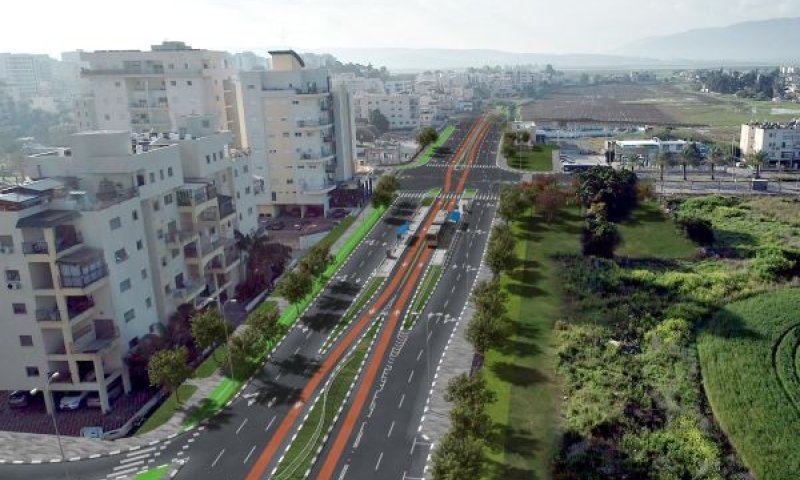 מטרונית קריית אתא (זבולון) [הדמיה: ינון הנדסה, ייעוץ, תכנון ומחקר]