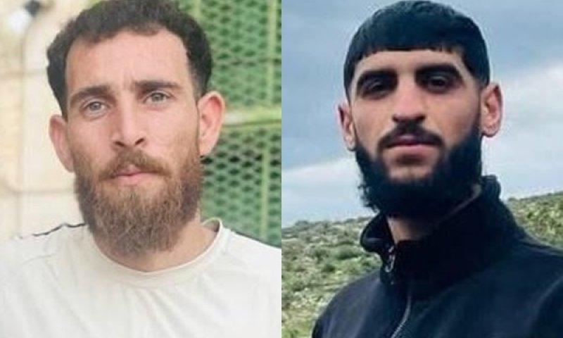 שני המחבלים שחוסלו הלילה בצפון השומרון [צילום: שימוש לפי סעיף 27א]