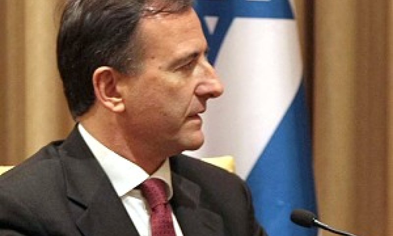 פרטיני בפגישה עם פרס [צילום: פלאש 90]