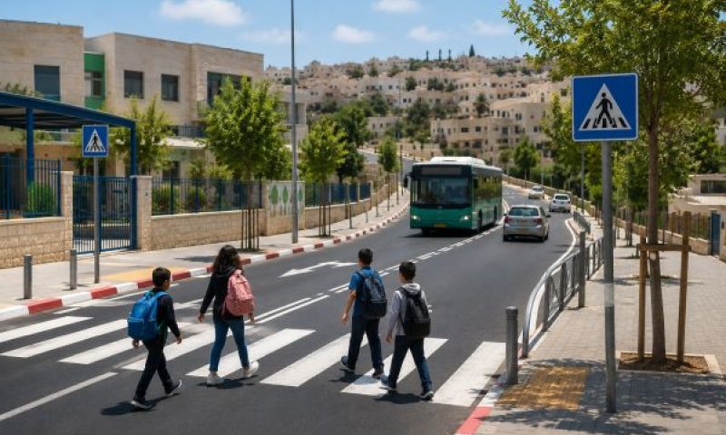 מיליונים לכבישים ביישובי מיעוטים ובסביבת בתי ספר [עיבוד AI]