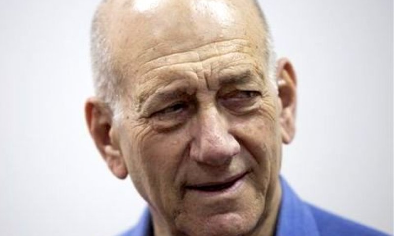 אולמרט. מערער [צילום: היידי לוין, AP]