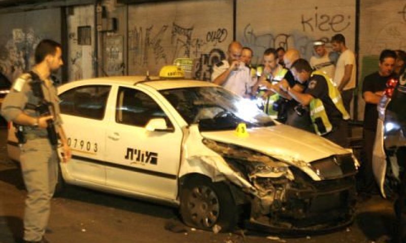 זירת הפיגוע [צילום: פלאש 90]