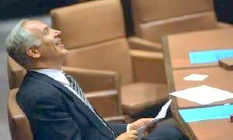 נתניהו ביום 18 ביוני 1996 [צילום: אבי אוחיון/לע"מ]