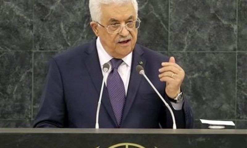 אבו מאזן. רוצה הסכם קבע [AP]