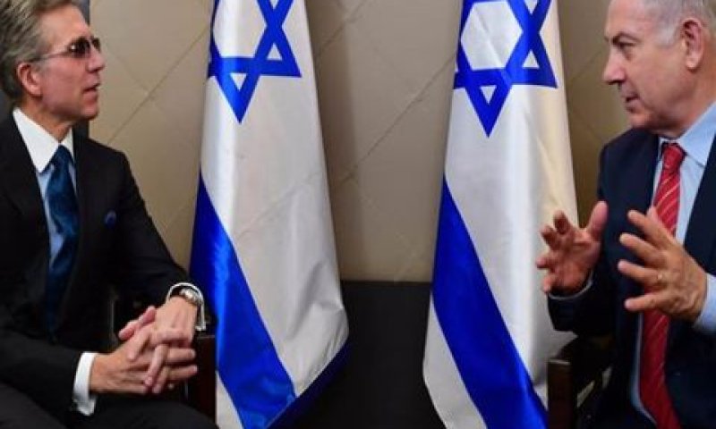 נתניהו בפגישה עם מנכ"ל SAP [צילום: לע"מ]