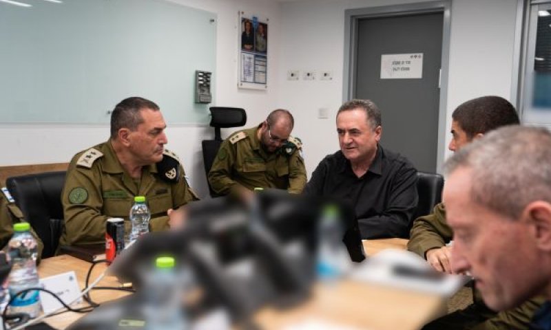 כ"ץ בהערכת מצב אחרי תקיפת מתקני הגרעין [צילום: אריאל חרמוני, משרד הביטחון]