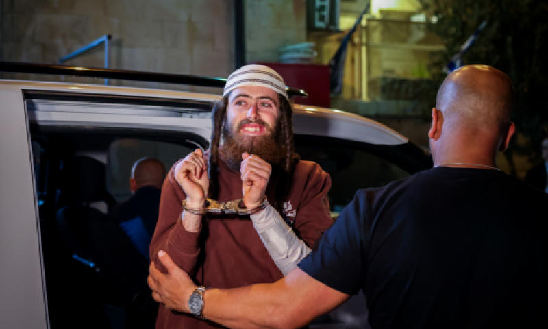 אלישע ירד, אחד משני העצורים הישראלים [צילום: חיים גולדברג, פלאש 90]