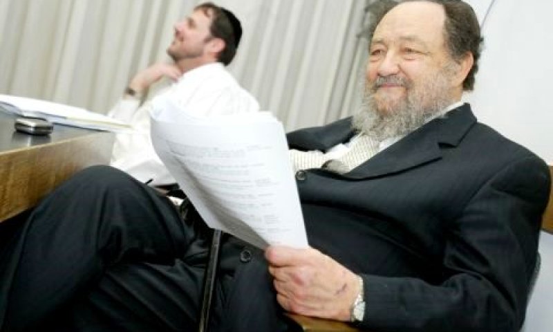 רביץ. מאושפז במצב קשה [פלאש 90]