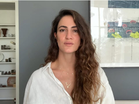 רונה לי שמעון במשדר המיוחד [צילום: איחוד הצלה]
