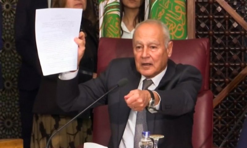 הערבים דוחים את ההצעה האמריקנית [צילום: מן הטלוויזיה]