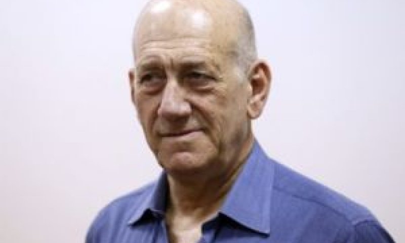 אולמרט. נתפס על חם [צילום: דוד ועקנין, פלאש 90]