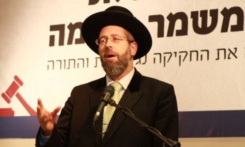 הרב דוד לאו [צילום: מיכאל הרוש]