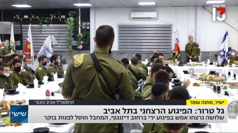 שידור חי בערוצים המרכזיים [צילום: מן הטלוויזיה]