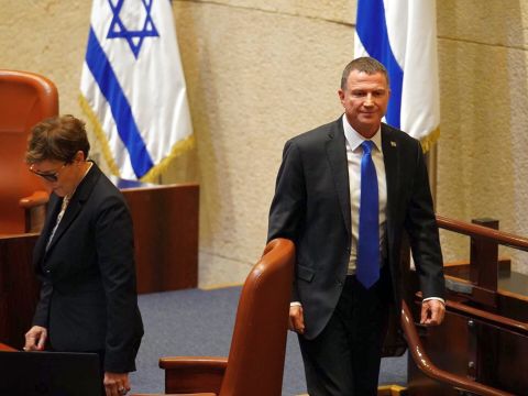 אדלשטיין בכנסת [צילום: דוברות הכנסת עדינה ולמן]