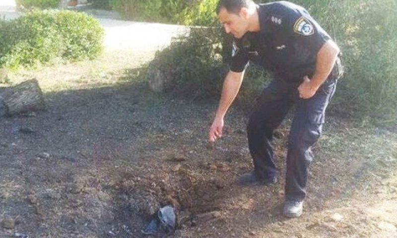 הצבע האדום חזר להחריד את התושבים [צילום: משטרת ישראל]