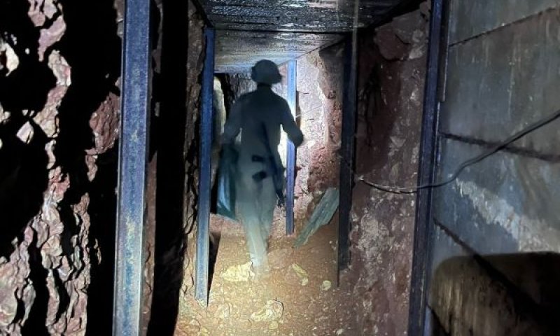 בופור. מנהרה שנחשפה [צילום: דו"צ]