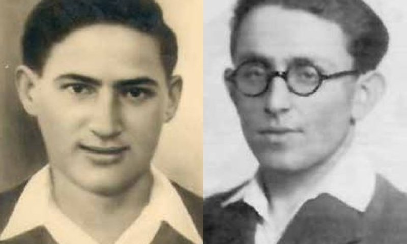 יצחק רובינשטיין ובנימין אריה (יורק) אייזנברג