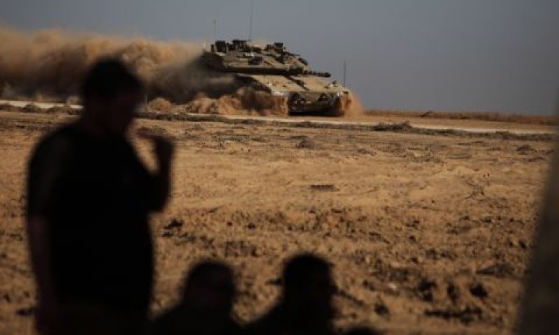 לוחמים ברצועה [צילום: פלאש 90]