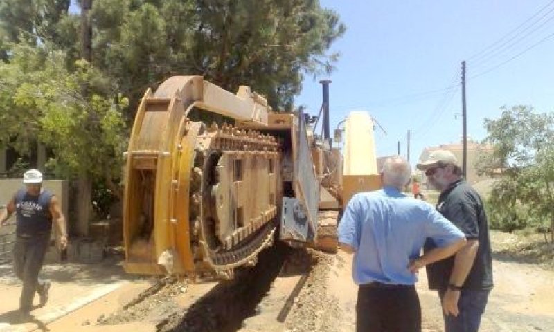 כריית המנהרה [צילום: יפה נוף]