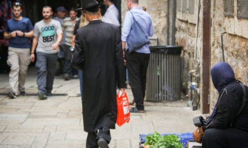 זוהה בשל לבושו [צילום אילוסטרציה: סלימאן חנדר, פלאש 90]