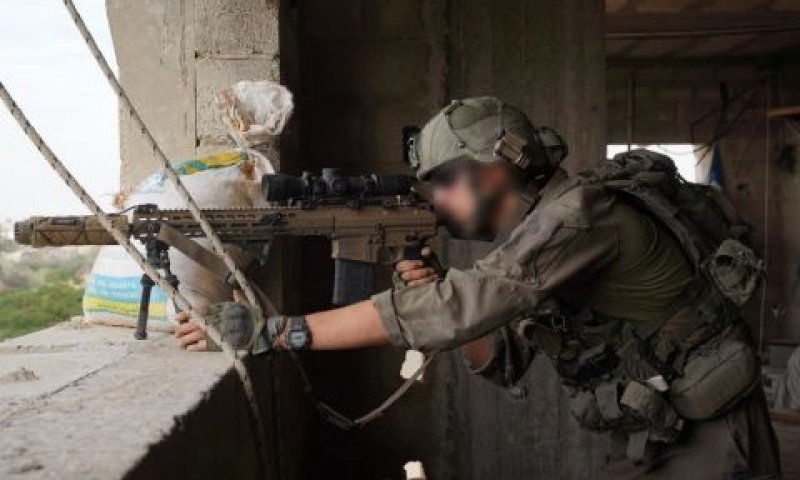 הפעילות ברצועה [צילום: דובר צה"ל]