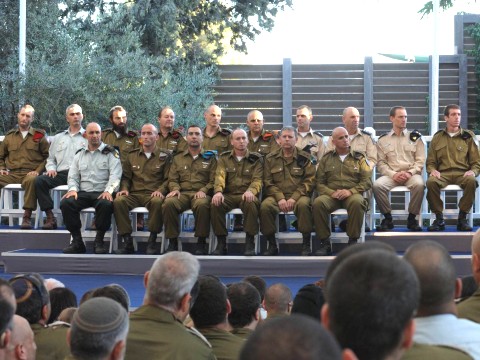 נציגי היחידות המצטיינות [צילום: לע"מ]