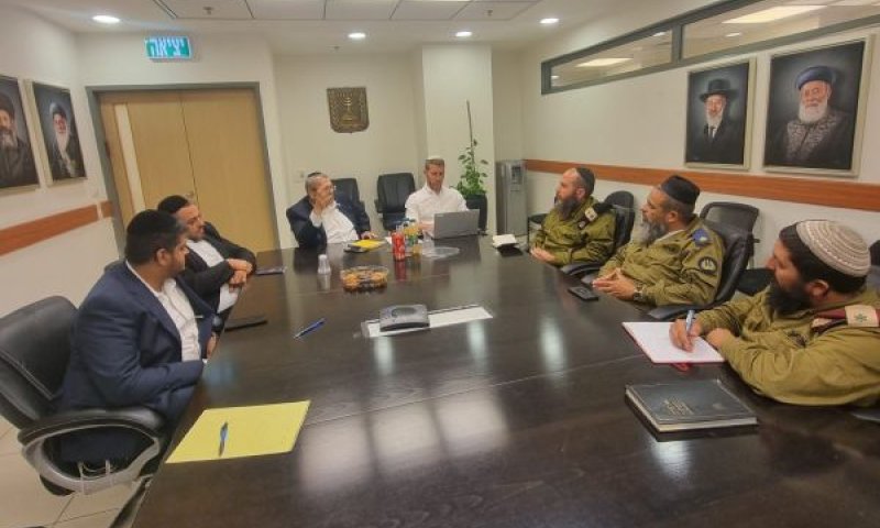 העמקת השת"פ [צילום: דוברות הרבנות]