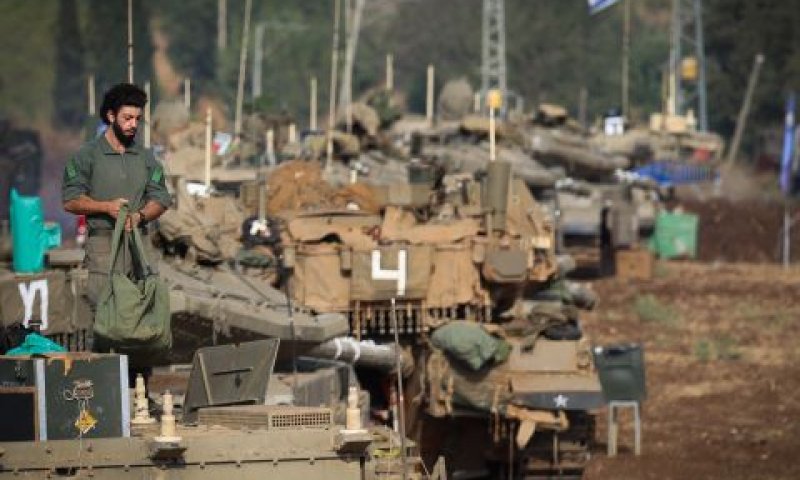 כוחות מילואים בגבול הצפון [צילום: דוד כהן/פלאש 90]