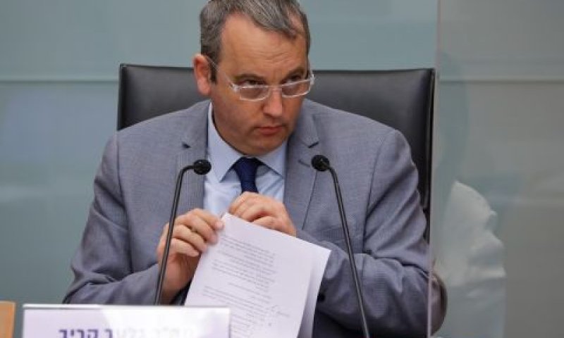 יו"ר ועדת החוקה. "ניתוק הזום צריך להיות תוך שנייה" [צילום: נועם מושקוביץ/דוברות הכנסת]