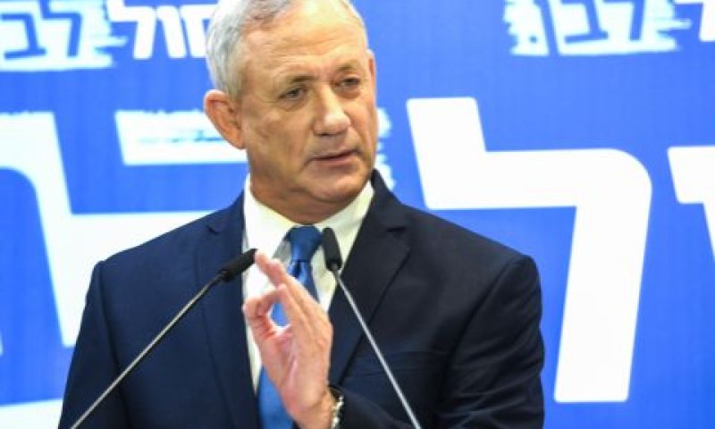 גנץ. שיהוי ההליכים מונע דיון ציבורי [צילום: פלאש 90]