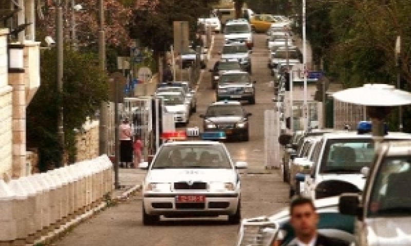 שיירת ראש הממשלה [צילום: פלאש 90]