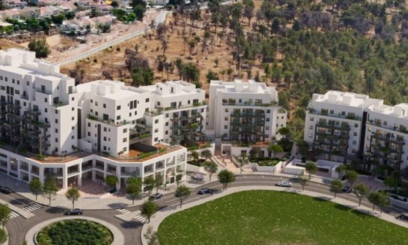 פרויקט המגורים החדש המתוכנן באלעד [הדמיה: עדי בואנו]