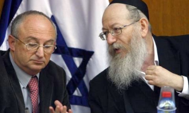 ליצמן לשמאלו של אלדד [צילום: פלאש 90]