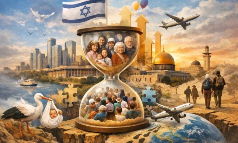 גידול של 146 אלף איש בשנה