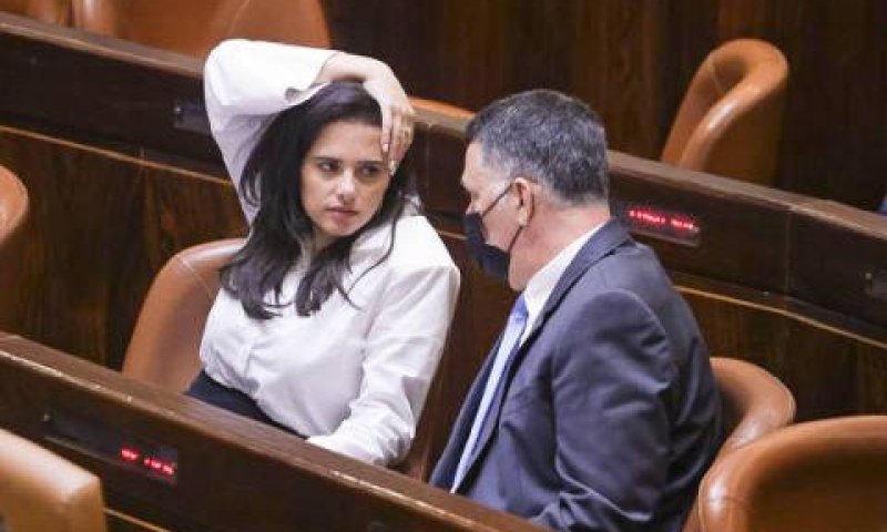 גדעון סער ואיילת שקד [צילום: אוליביה פיטוסי/פלאש 90]