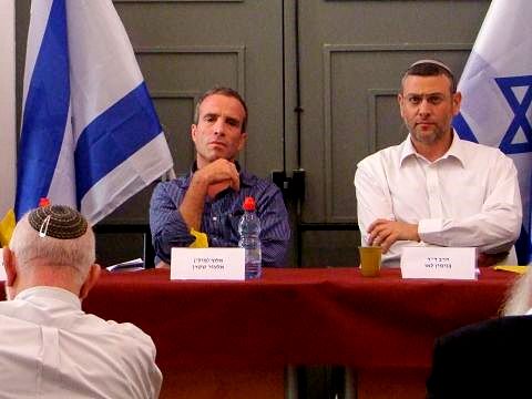 הרב בני לאו ואלעזר שטרן [צילום: יח"צ]