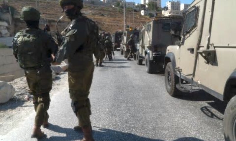 סריקות כוחות צה"ל אחר המפגעים [צילום: דובר צה"ל]
