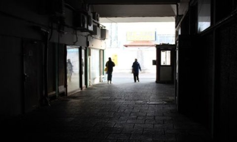 פרוזדור הכניסה לתחנה המרכזית נהריה