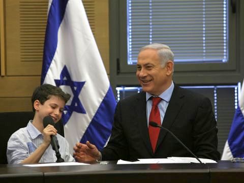 נתניהו עם דניאל יובל [צילום: פלאש 90]