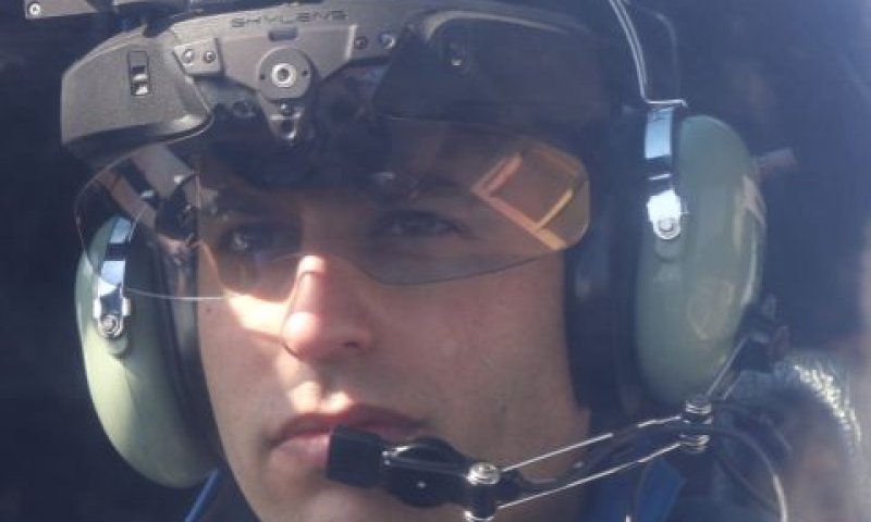 תמונה של המשקף שמהווה חלק מחליפת Heli-ClearVision [צילום: באדיבות אלביט מערכות]
