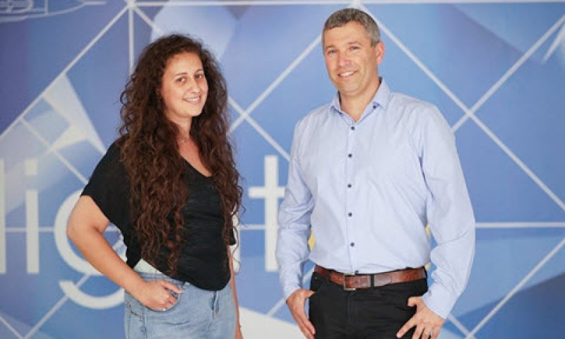 ד"ר יהונדב בקנשטיין (מימין) ואמה מססה [צילום: דוברות הטכניון]