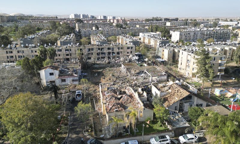 דימונה. תמונת הנזק לעורף מתחדדת [צילום: חיים גולדברג/פלאש 90]