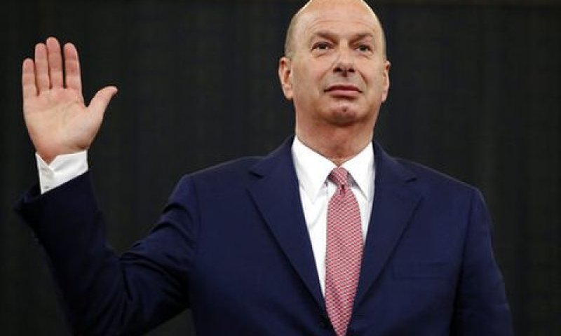 זונדלנד היום בוועדת המודיעין [צילום: אנדרו הרניק, AP]