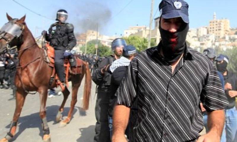 המשטרה נערכה בכוח מתוגבר [צילום ארכיון: פלאש 90]