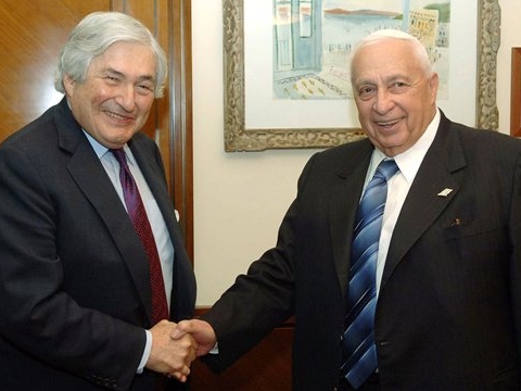 וולפנזון נפגש עם שרון [AP]