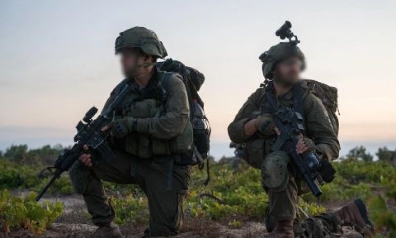 כוחותינו ברצועת עזה [צילום: דובר צה''ל]