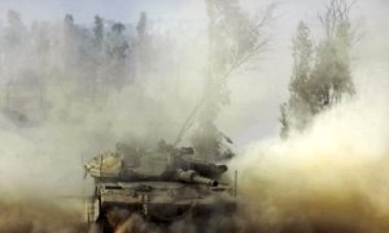 טנק צה"ל בפעילות מבצעית ברצועת עזה [צילום: AP]