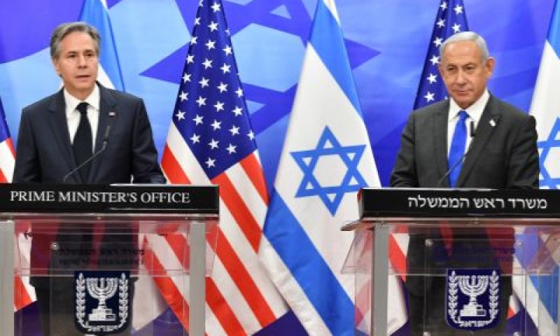 בלינקן ונתניוה בביקור הקודם [צילום: יואב דודקביץ, פול]